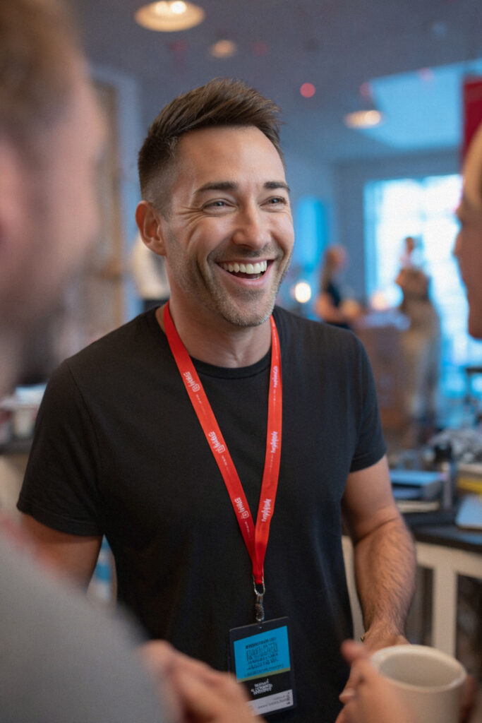 Wes McDowell at a Youtube Conference